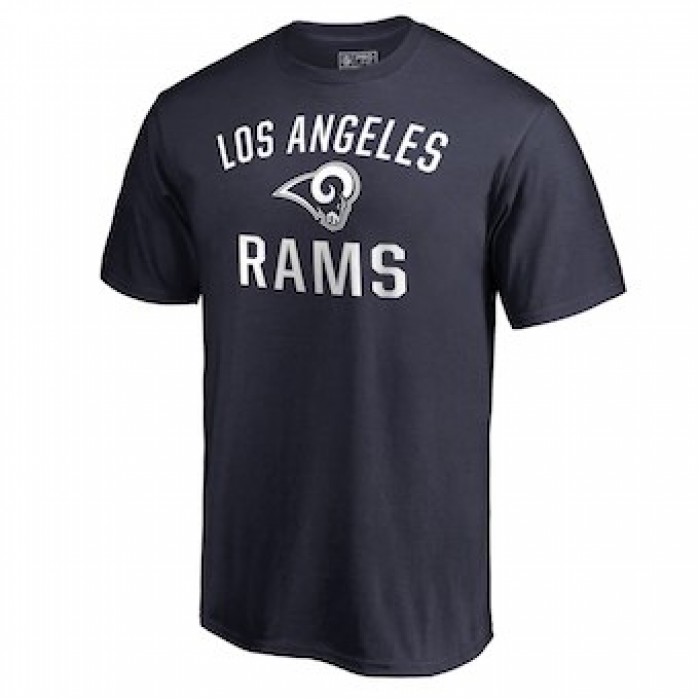 Men's Los Angeles Rams NFL Pro Line by Fanatics Branded Navy Victory Arch T-Shirt
