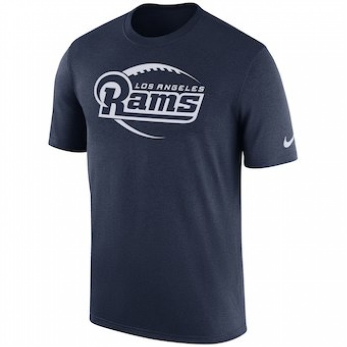 Men's Los Angeles Rams Nike Navy Legend Icon Performance T-Shirt Outlet