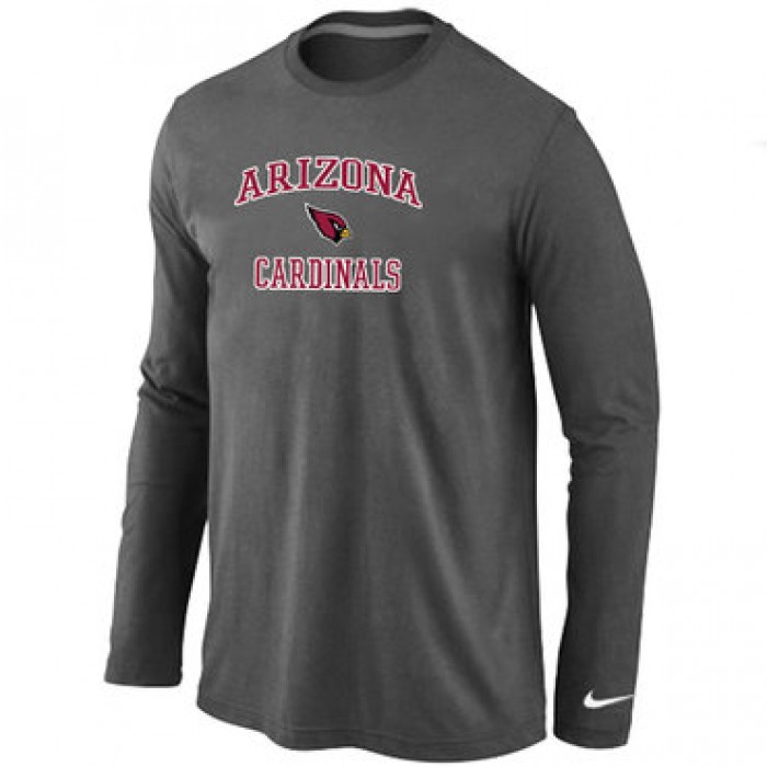 Nike Arizona Cardinals Heart & Soul Long Sleeve T-Shirt D.Grey