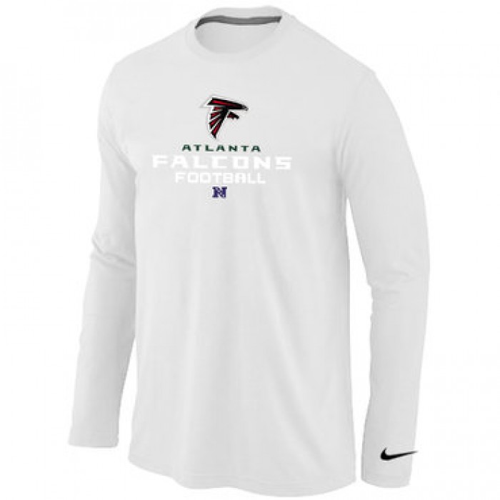Nike Atlanta Falcons Critical Victory Long Sleeve T-Shirt White
