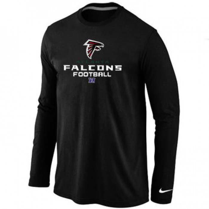 Nike Atlanta Falcons Critical Victory Long Sleeve T-Shirt Black