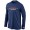 Nike Cincinnati Bengals Authentic font Long Sleeve T-Shirt D.Blue