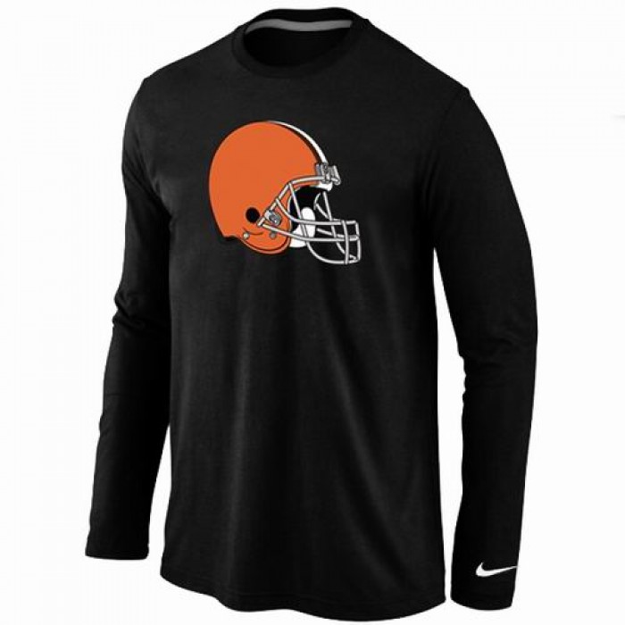 Nike Cleveland Browns Logo Long Sleeve T-Shirt black