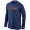Nike Cleveland Browns Authentic font Long Sleeve T-Shirt D.Blue