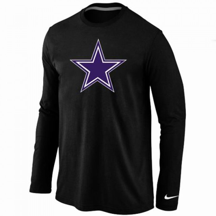 Nike Dallas Cowboys Logo Long Sleeve T-Shirt black