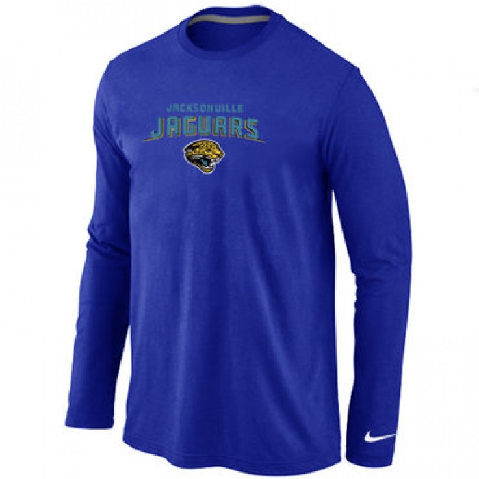 Nike Jacksonville Jaguars Heart & Soul Long Sleeve T-Shirt Blue