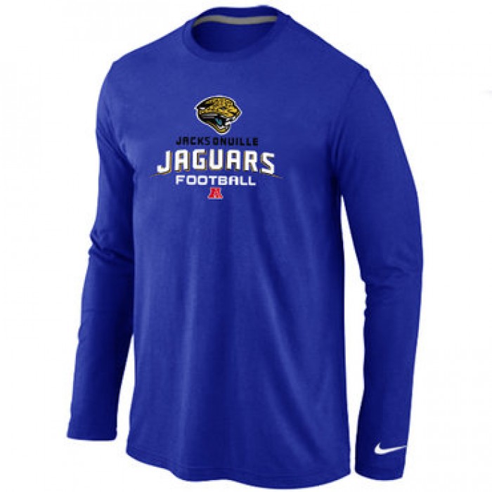 Nike Jacksonville Jaguars Critical Victory Long Sleeve T-Shirt Blue