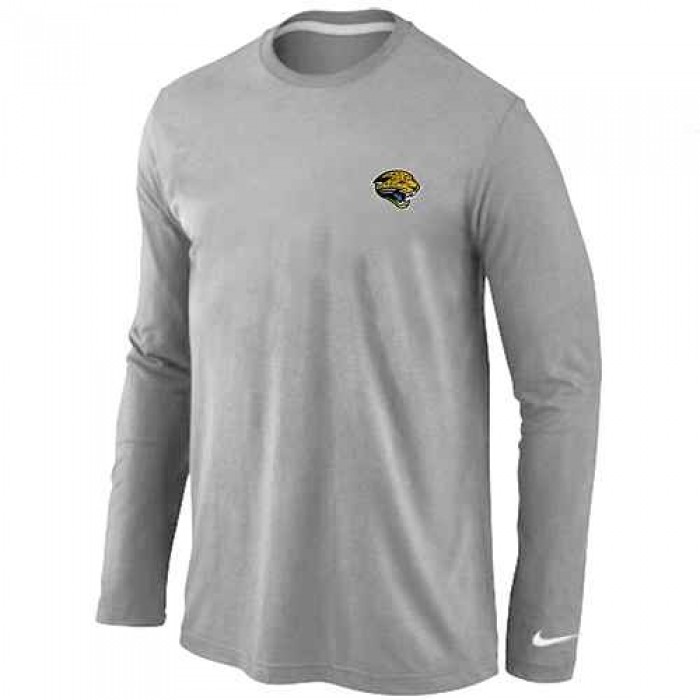 Jacksonville Jaguars Heart & Soul Long Sleeve T-Shirt Grey