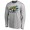 Men's Jacksonville Jaguars NFL Pro Line Ash True Colors Long Sleeve T-Shirt