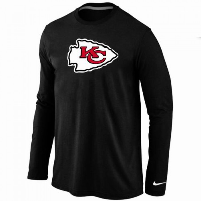 Nike Kansas City Chiefs Logo Long Sleeve T-Shirt black