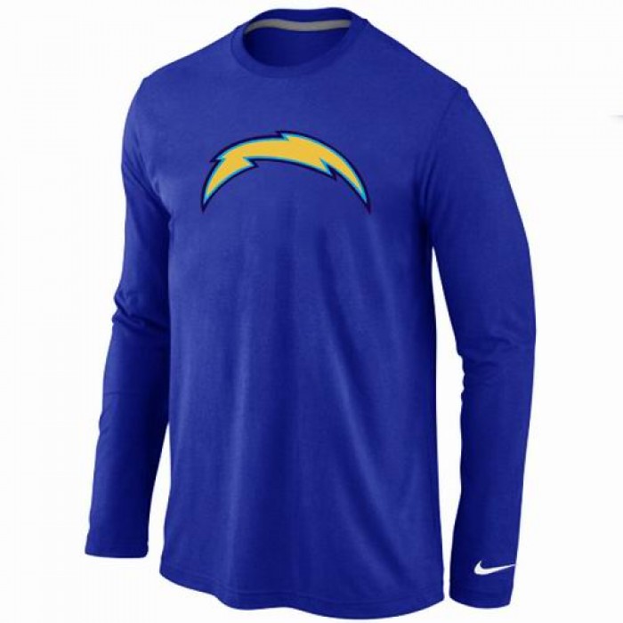 Nike San Diego Chargers Logo Long Sleeve T-Shirt BLUE