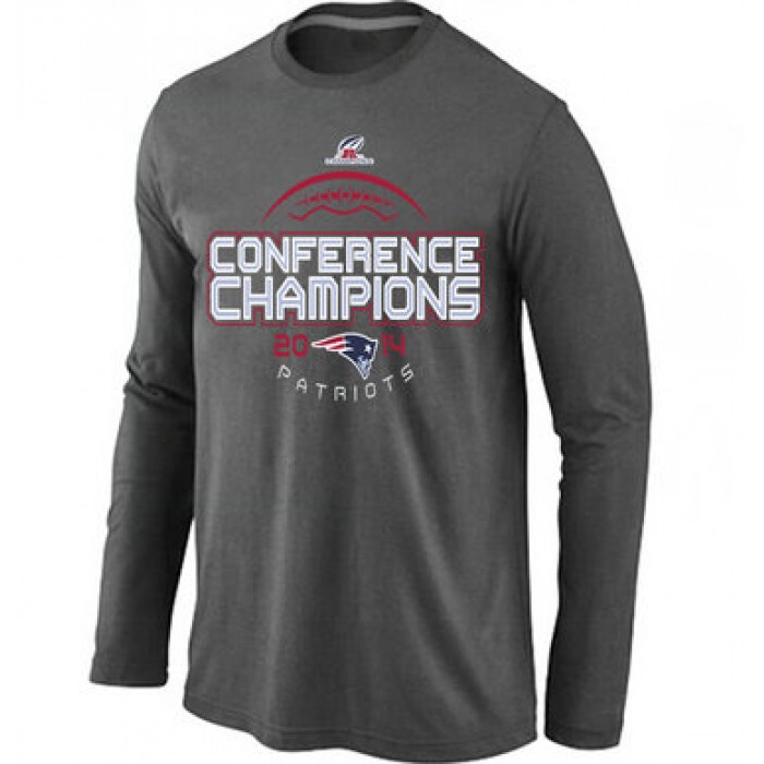 Nike Patriots D.Grey Long Sleeve Men T-Shirts02