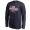 New England Patriots 2016 Our Conference 2016 AFC Champions Navy Men's Long Sleeve T-Shirt