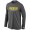 Nike Green Bay Packers font Long Sleeve T-Shirt D.Grey