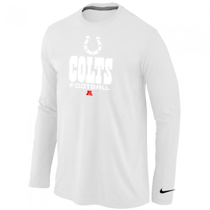 Nike Indianapolis Colts Critical Victory Long Sleeve T-Shirt White