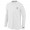 New Orleans Sains Logo Long Sleeve T-Shirt White