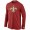 Nike New Orleans Saints Logo Long Sleeve T-Shirt RED