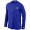 New Orleans Sains Logo Long Sleeve T-Shirt Blue