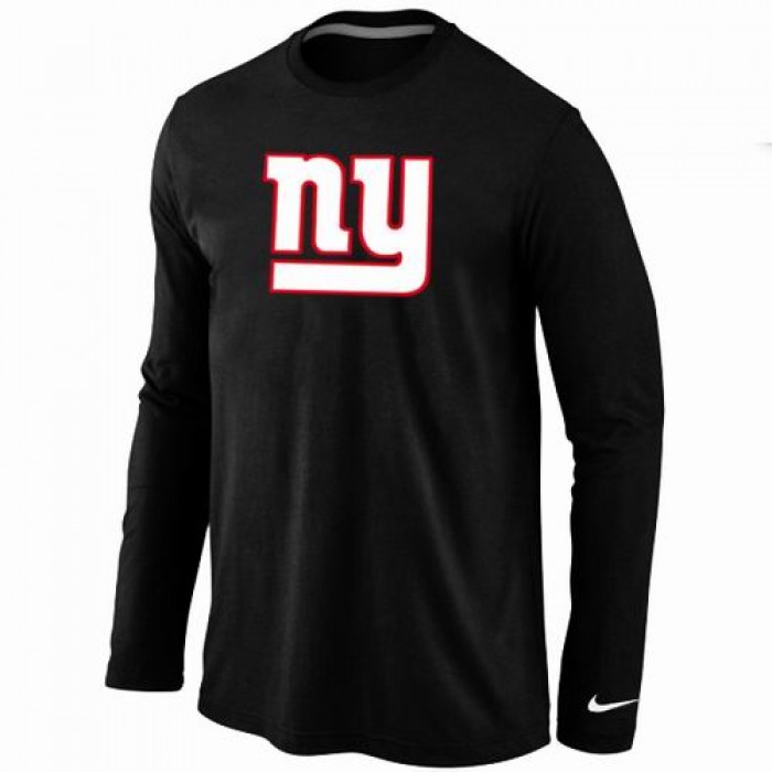 Nike New York Giants Logo Long Sleeve T-Shirt black