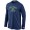 Nike New York Jets Heart & Soul Long Sleeve T-Shirt D.Blue