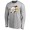 Men's Pittsburgh Steelers NFL Pro Line Ash True Colors Long Sleeve T-Shirt