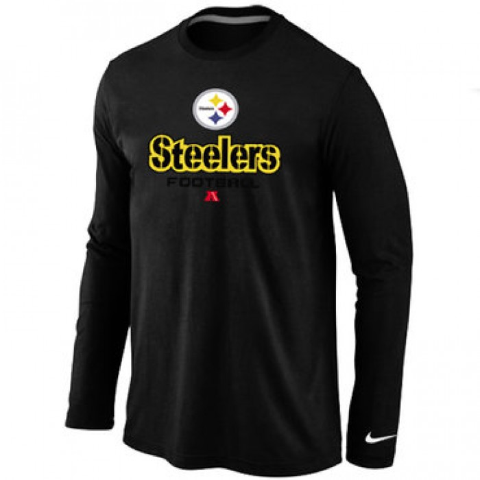 Nike Pittsburgh Steelers Critical Victory Long Sleeve T-Shirt Black