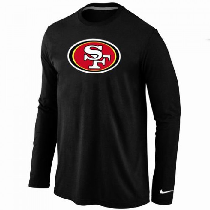 Nike San Francisco 49ers Logo Long Sleeve T-Shirt black