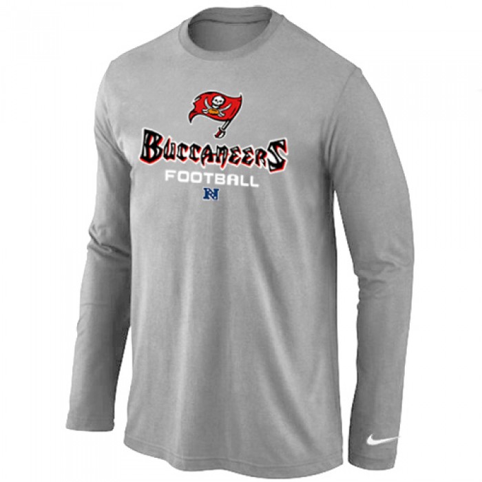 Nike Tampa Bay Buccaneers Critical Victory Long Sleeve T-Shirt Grey