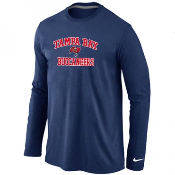Nike Tampa Bay Buccaneers Heart & Soul Long Sleeve T-Shirt D.Blue
