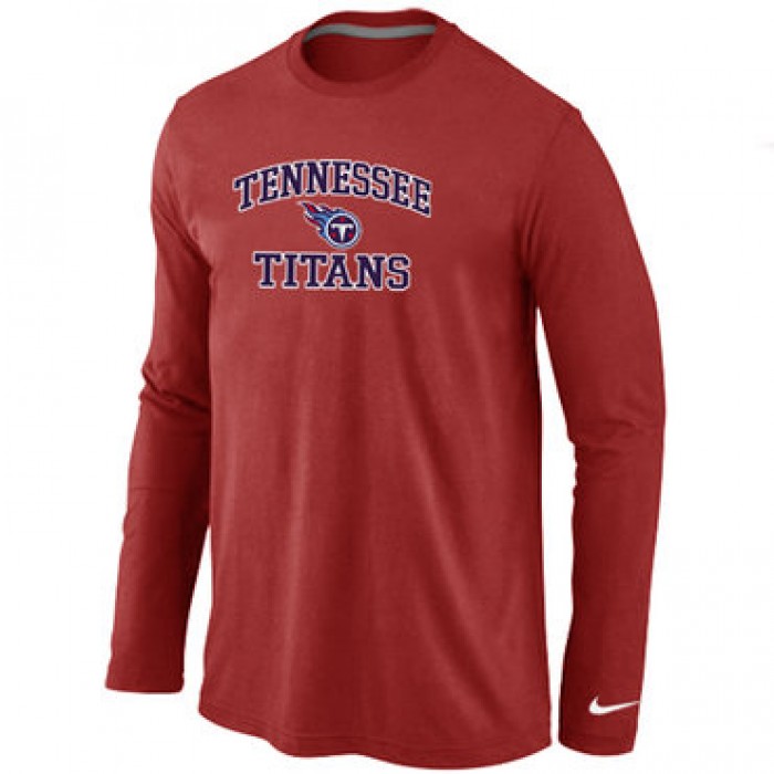 Nike Tennessee Titans Heart & Soul Long Sleeve T-Shirt RED