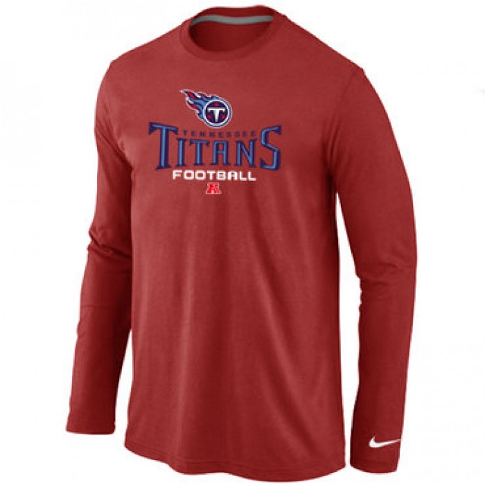 Nike Tennessee Titans Critical Victory Long Sleeve T-Shirt RED