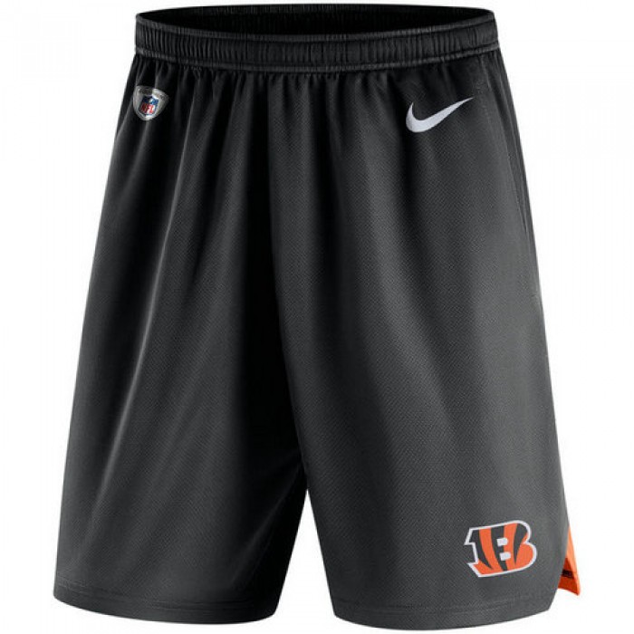 Men's Cincinnati Bengals Nike Black Knit Performance Shorts
