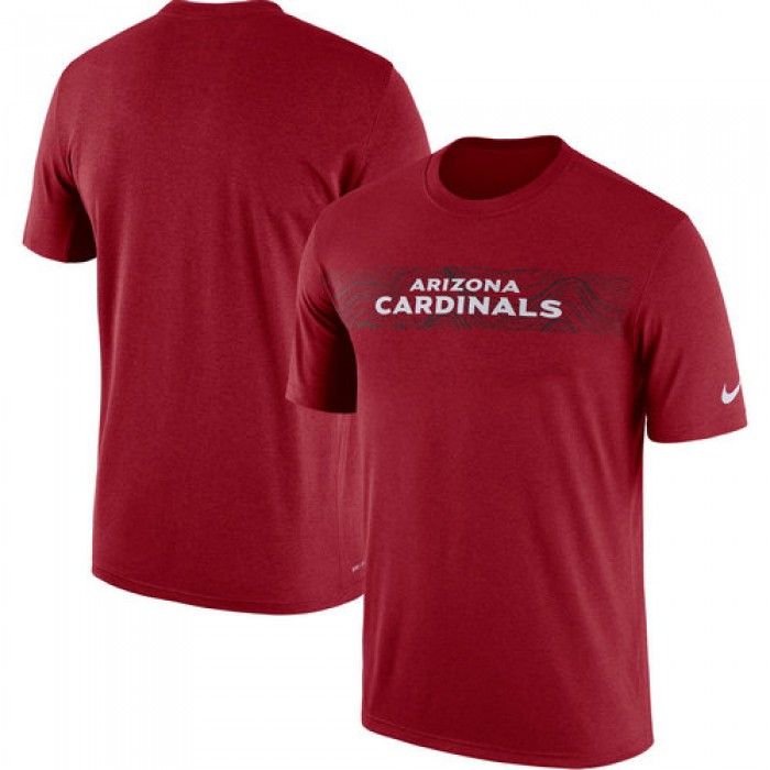 Arizona Cardinals Nike Cardinal Sideline Seismic Legend T-Shirt