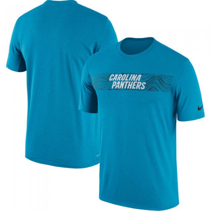 Carolina Panthers Nike Blue Sideline Seismic Legend T-Shirt