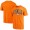 Denver Broncos Orange Wide Arch Tri-Blend NFL Pro Line by T-Shirt
