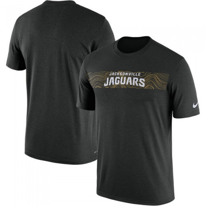 Jacksonville Jaguars Nike Black Sideline Seismic Legend T-Shirt