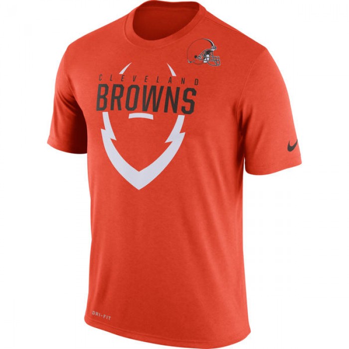 Men's Cleveland Browns Nike Orange Legend Icon Dri-FIT T-Shirt