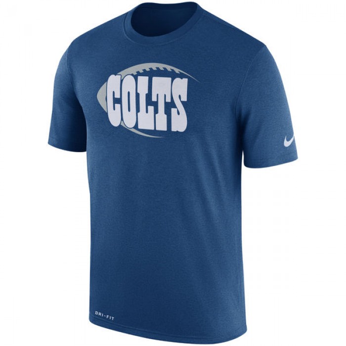 Men's Indianapolis Colts Nike Royal Legend Icon Logo Performance T-Shirt