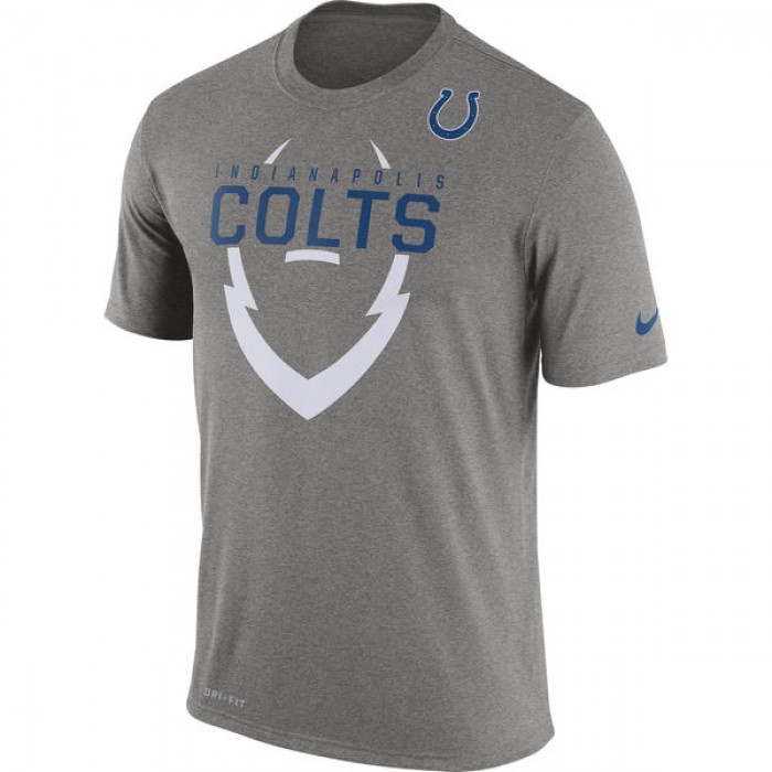 Men's Indianapolis Colts Nike Charcoal Legend Icon Dri-FIT T-Shirt