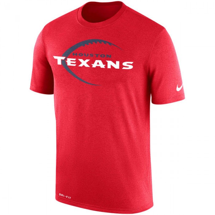 Men's Houston Texans Nike Red Legend Icon Performance T-Shirt