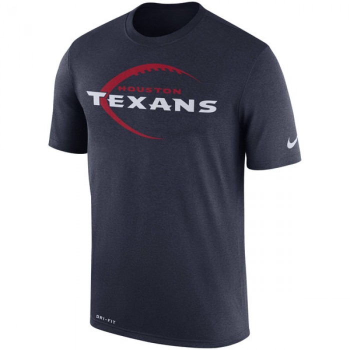Men's Houston Texans Nike Navy Legend Icon Performance T-Shirt