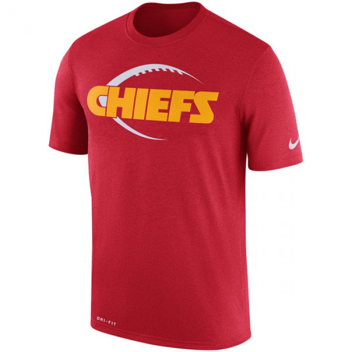 Men's Kansas City Chiefs Nike Red Legend Icon Logo Performance T-Shirt