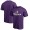 Men's Minnesota Vikings NFL Pro Line Purple Team Lockup T-Shirt