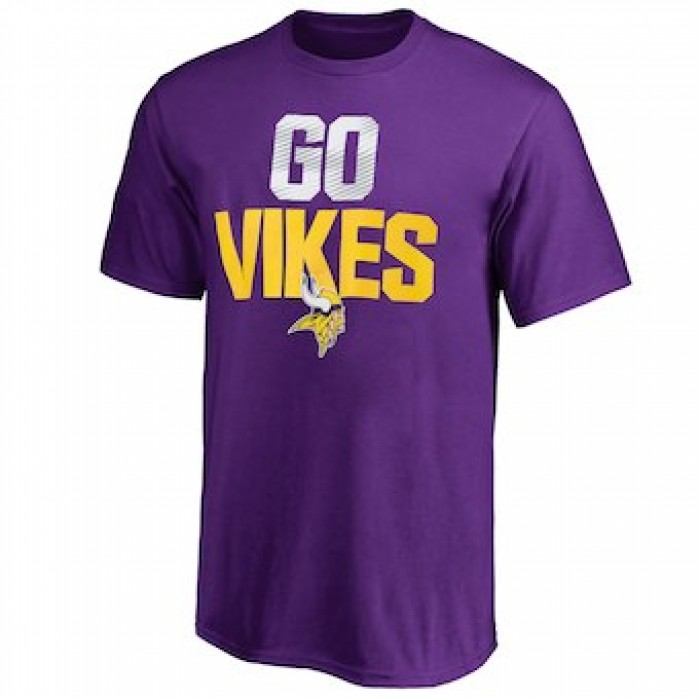 Men's Minnesota Vikings NFL Pro Line Purple Big & Tall Mantra T-Shirt