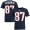 Men's New England Patriots 87 Rob Gronkowski Nike Navy Blue Player Pride Name & Number T-Shirt