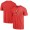 Tampa Bay Buccaneers Red Throwback Logo Tri-Blend NFL Pro Line by T-Shirt