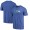 Seattle Seahawks Royal Throwback Logo Tri-Blend NFL Pro Line by T-Shirt