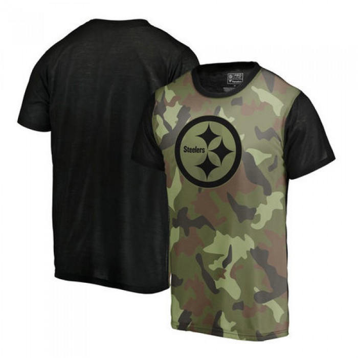 NFL Pro Line Pittsburgh Steelers Camo Blast Sublimated T-Shirt
