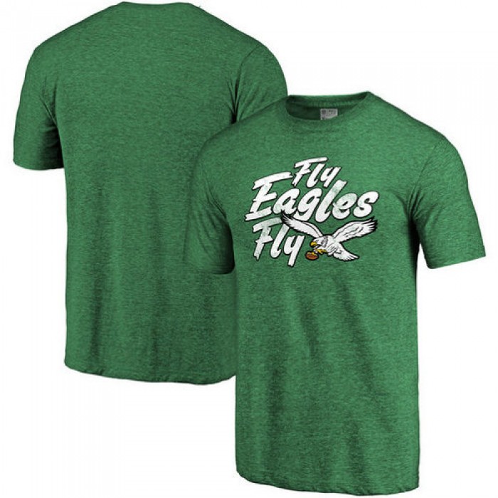 Philadelphia Eagles Pro Line Hometown Collection Tri-Blend T-Shirt - Kelly Green