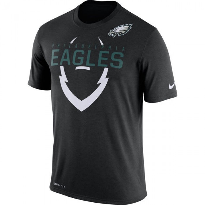 Men's Philadelphia Eagles Nike Black Legend Icon Dri-FIT T-Shirt